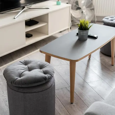 アパート Scandi Male Garbary Piaskowa Near Old Market Square By Renters ポズナン