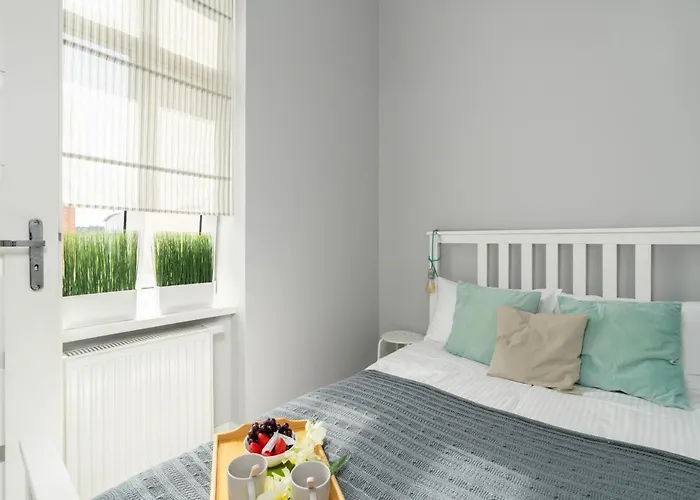 アパート Scandi Male Garbary Piaskowa Near Old Market Square By Renters ポズナン